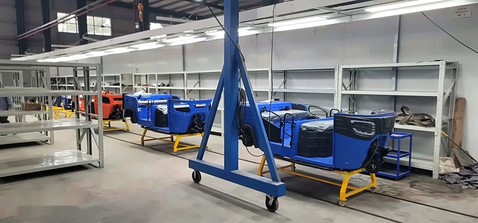 Jara electric three-wheeler chassis